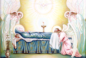 Dormition de la très Sainte Vierge Marie, O.D.M. pinxit