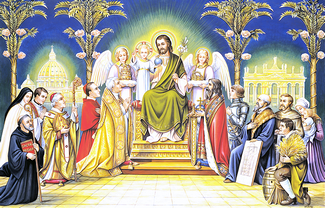 Heavenly Saints honoring Saint Joseph