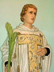 Statue of Saint Jovita, Parish Church of Saint-Jovite, Québec