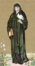 Saint: St. Scholastica