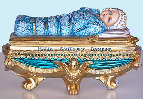 Statue of the little Infant Mary