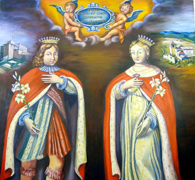 Saint Elzéar et sainte Delphine
