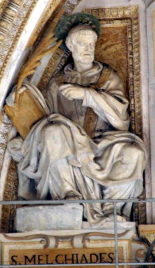 Saint Melchiade ou Miltiade, Pape