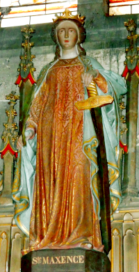 Sainte Maxence, vierge et martyre