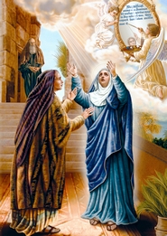 Visitazione della Santissima Vergine, O.D.M. pinxit